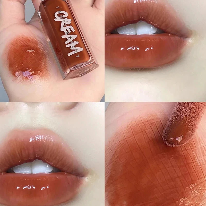 enty Hot Gloss Bomb Cream – High Shine Lip Plumper (Riri Hot Cherry)