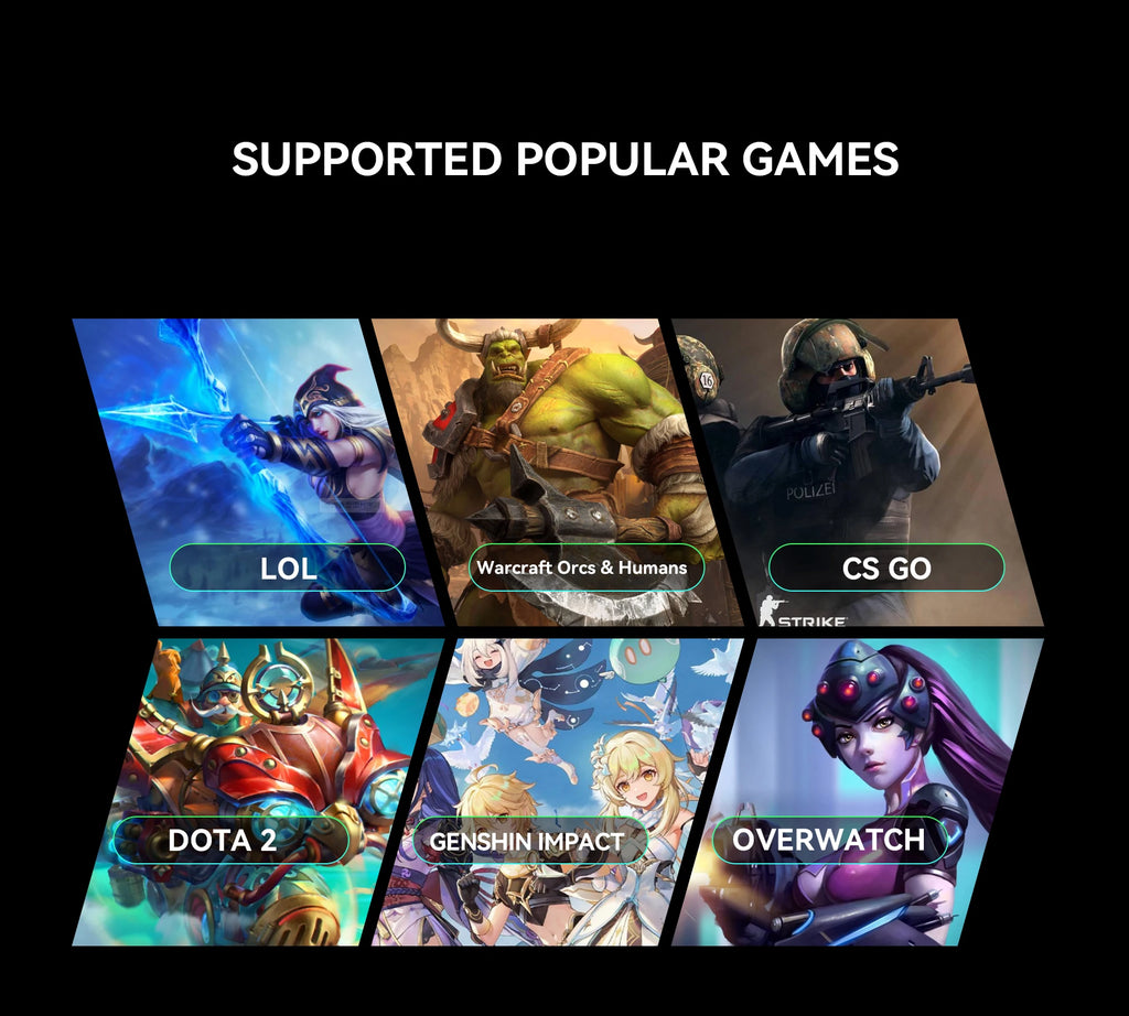 YEAH MAGIC Gaming Desktop — Ryzen 5 5600GT, Radeon Graphics, 16GB DDR4 3200MHz, 1TB NVMe SSD, 7×ARGB Fans, Wi-Fi 6, Windows 11 Home