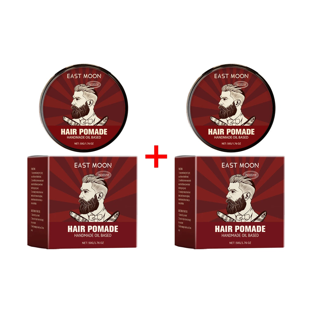 Man Hair Styling Pomade Non-greasy Control Roots Edges Balm Lasting Finished Molding Easy Lock in Water Woman Hair Shaping Waxs