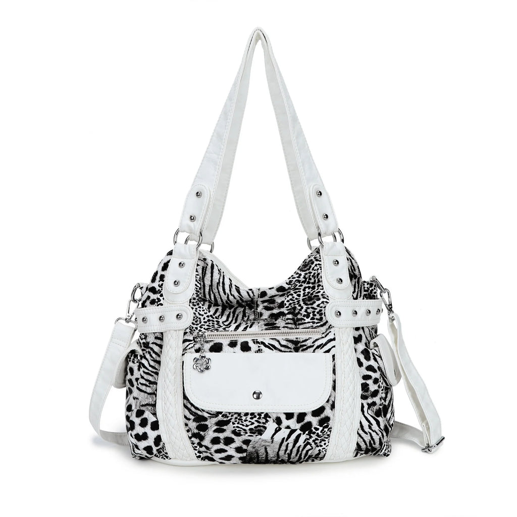 Bag Women Handbags Satchel Top-handle shoulder bag PU Crossbody Bag Dumpling Pack Multi-pockets Shoulder Bags Purse