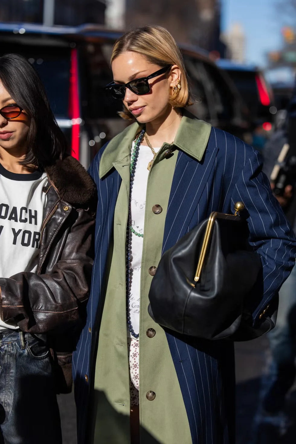 Fashion Large Kisslock Clutch Bag for Women Designer Clip Shell Women Shoulder Bags Luxury Soft Pu Leather Pink Color Handbags