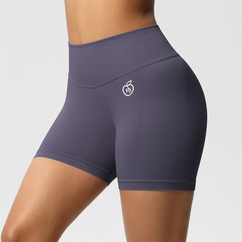 DARC·WOLVES Seamless Booty-Lift Biker Shorts — 3D Shaping Fit, High-Waist Compression for Women’s Workout & Everyday Style