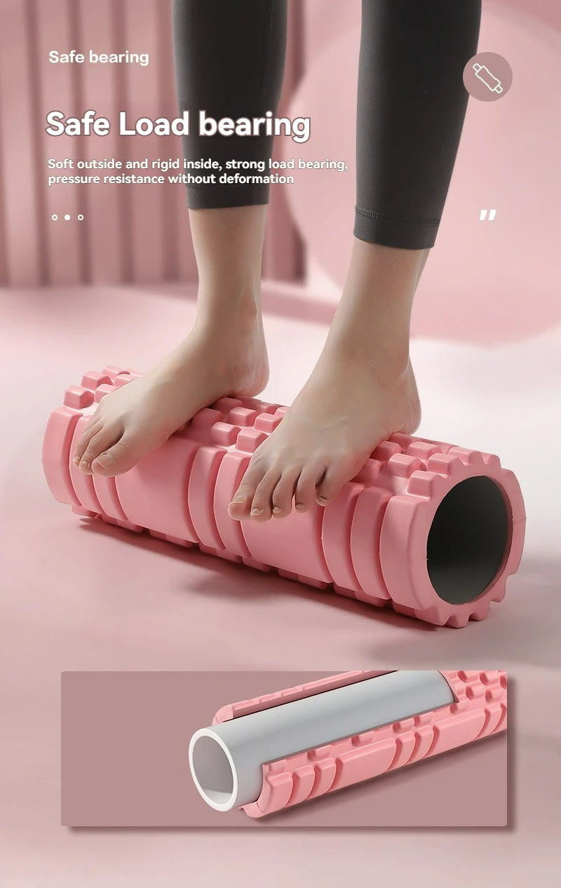Foam roller eva hollow yoga column muscle relaxation roller yoga fitness Pilates products