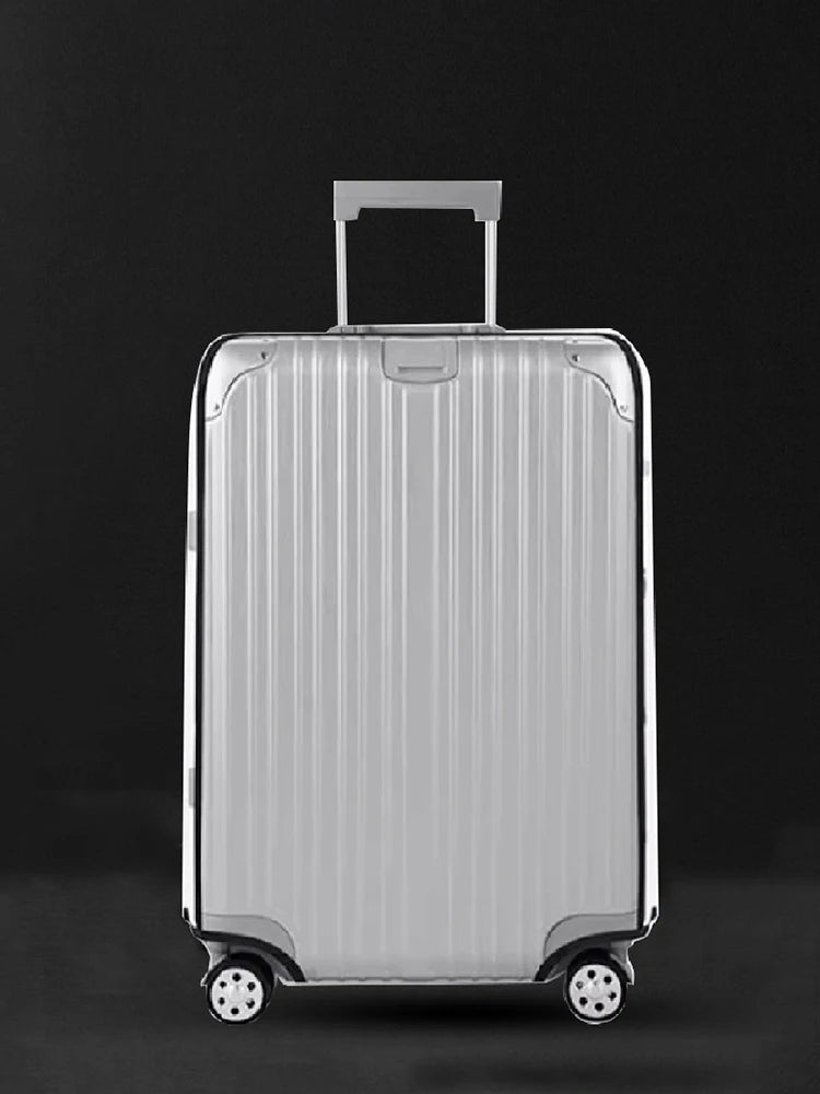 Transparent Pvc Luggage Protective Cover Wheeled Luggage Protective Cover Wear-Resistant Outer Cover Transparent Protective
