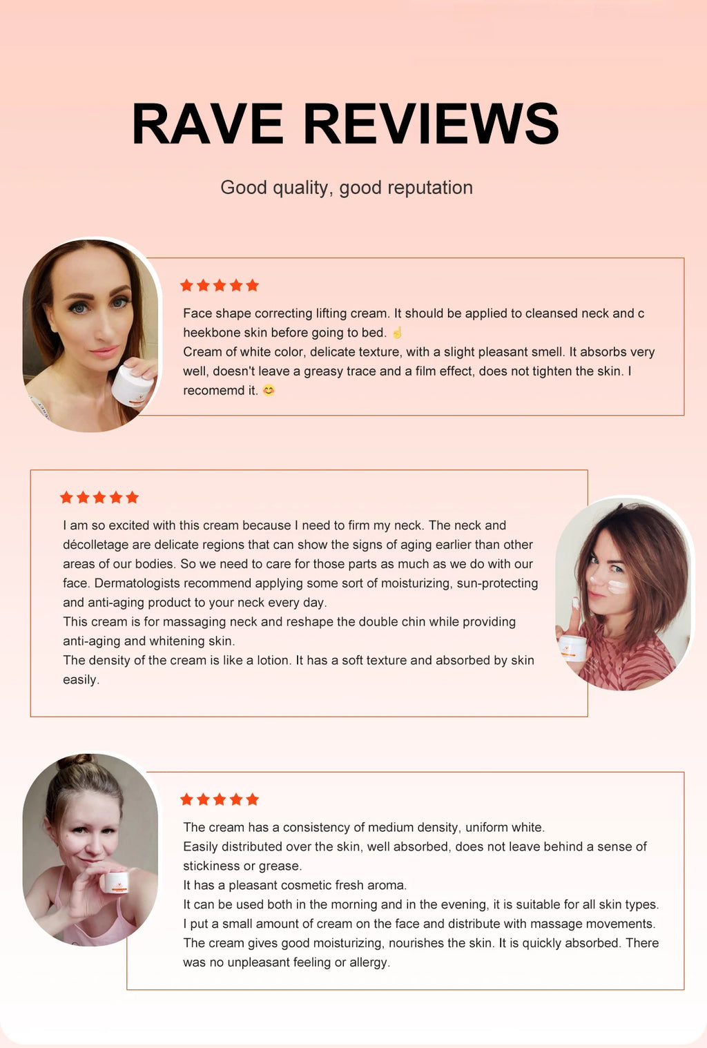 Face-lift Cream Anti-Aging Slimming Face Lifting Firming Massage Cream Anti-Wrinkle Moisturizing Beauty Skin Care Facial Cream