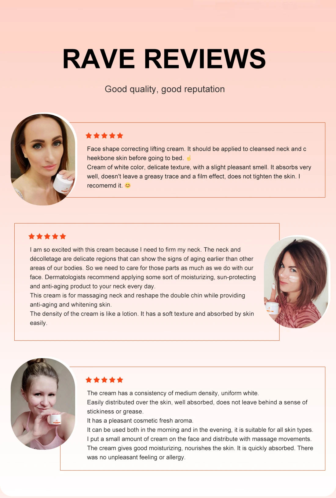 Face-lift Cream Anti-Aging Slimming Face Lifting Firming Massage Cream Anti-Wrinkle Moisturizing Beauty Skin Care Facial Cream