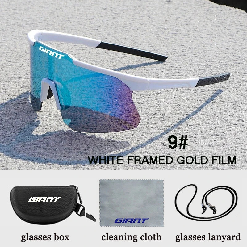 2025 giant new cycling Glasses UV400 Protection, Anti-Fog, Sports Sunglasses for Men Women with case