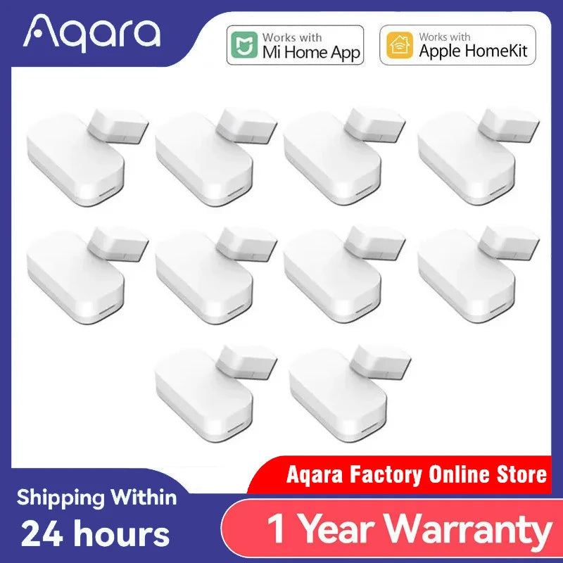 Aqara Door & Window Sensor (MCCGQ11LM) — ZigBee Smart Security Sensor for Mi Home & Apple HomeKit