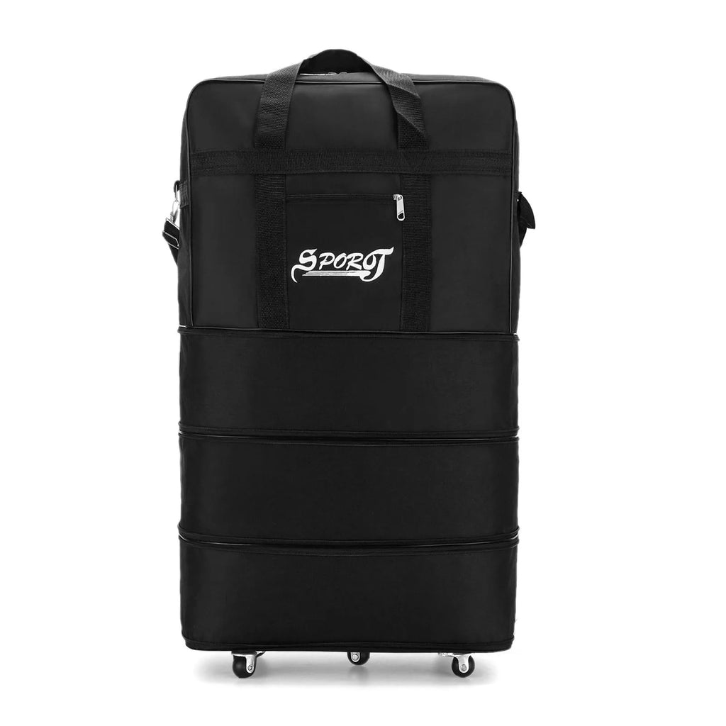 Expandable Foldable Suitcase Collapsible Rolling Travel Luggage Bag for Men Women rolling travel bag suitcase travel luggage bag