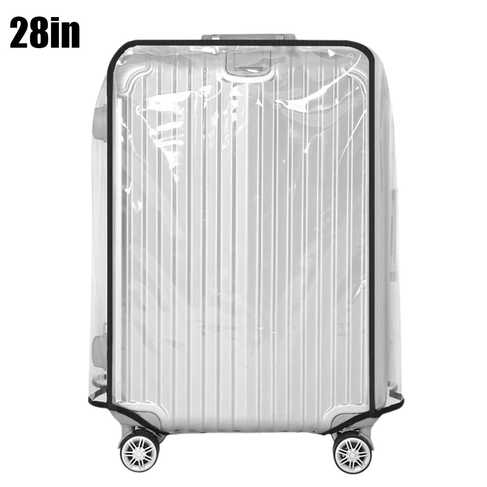 18-30inch Luggage Cover Waterproof Protective Suitcase Cover Trolley Covers PVC Travel Luggage Protector Travel Accessory