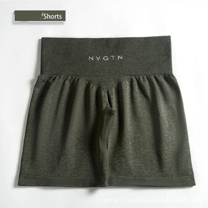 Dozw Seamless Soft Shorts — High-Waist Yoga & Fitness Wear for Women