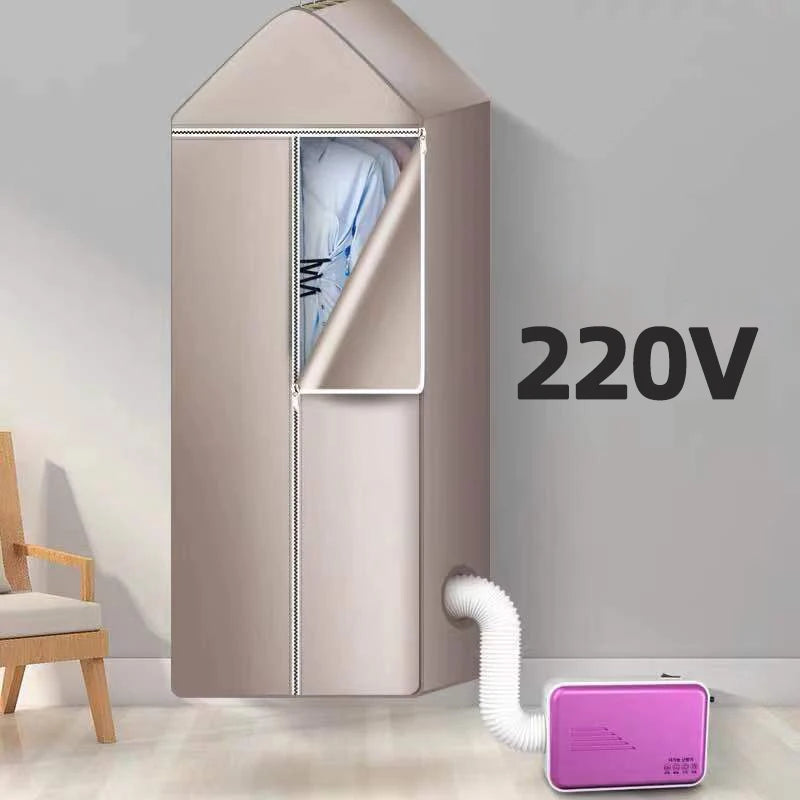 110V/220V Electric Clothes Dryer Laundry Multifunction Quickly Drying Clothes Shoes Warm air Clothes Dryer Heater Drying Machine
