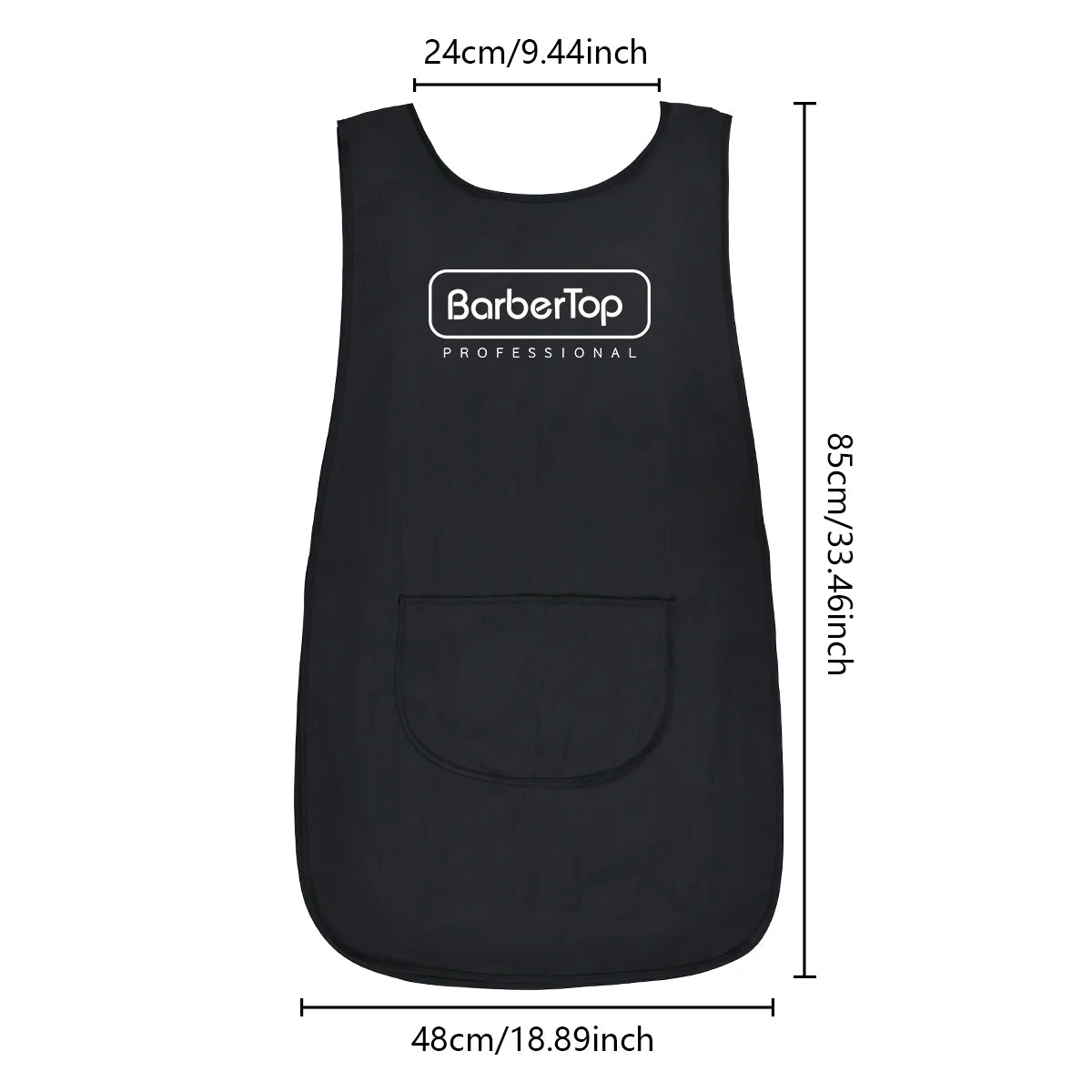 Black Stylist Apron Waterproof Hairdressing Coloring Shampoo Haircuts Cloth Wrap Hair Salon Tool