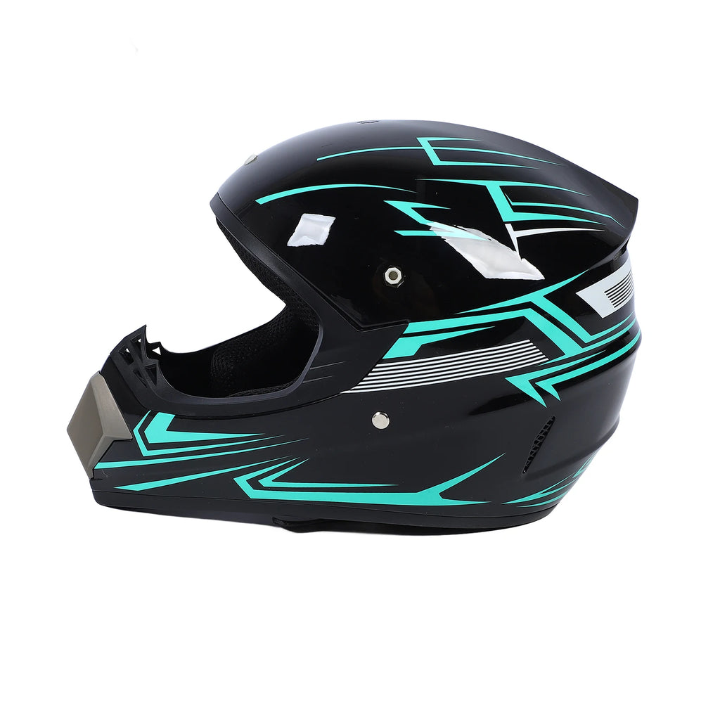 Aramox Full Face Motocross Helmet Set | DOT-Certified Off-Road Helmet with Goggles, Gloves & Face Cover