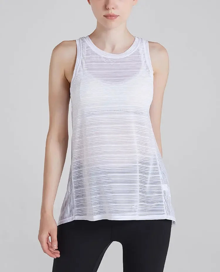 Fitness Yoga T-shirt Top Sexy Open Back Sport T-shirt Women Gym Tank top Loose Sportswear Breathable Workout Tank Top Sleeveless