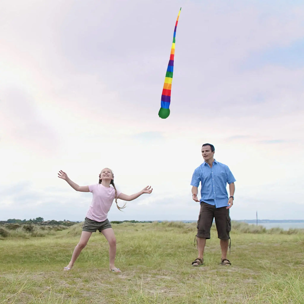Interactive Rainbow Windproof Sandbag Children's Parent Child Outdoor Toy Sports Meteor Ball Sandbag Sensory Training
