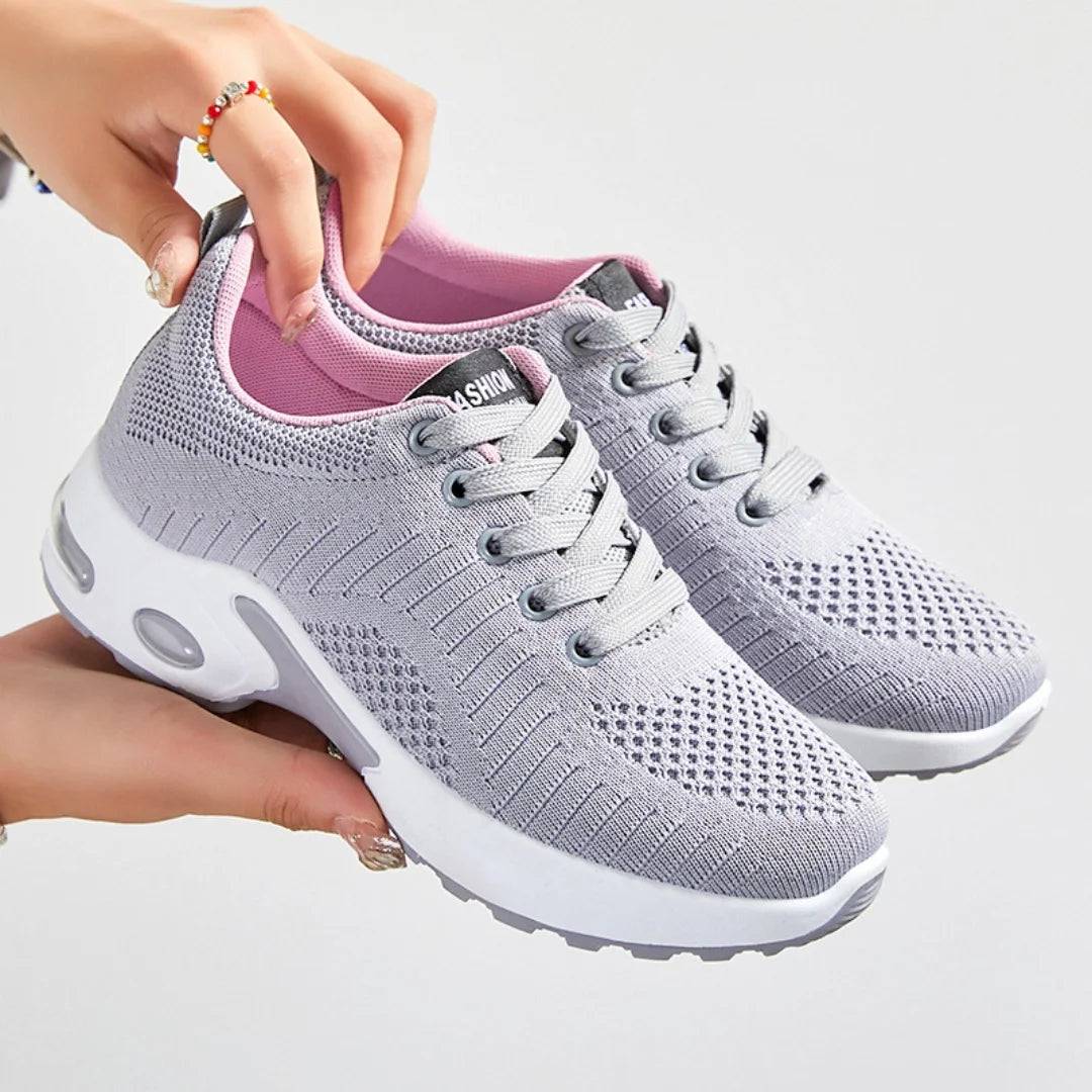 Women’s Air Cushion Running Shoes — Large Size Breathable Mesh Sneakers | MDNG
