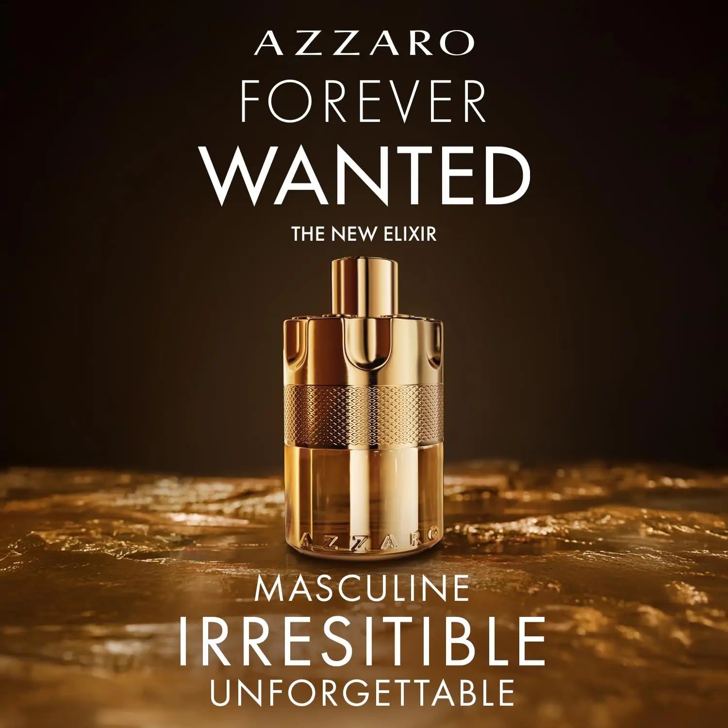 Azzaro Forever Wanted Elixir Mens Cologne With Notes of Raspberry Cardamom and Leather Accord