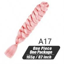 Xpression Synthetic Big Braids Crochet Hair Braids Extensions Yaki Straight Hair Women's Jumbo Braids Hair Daily Wear