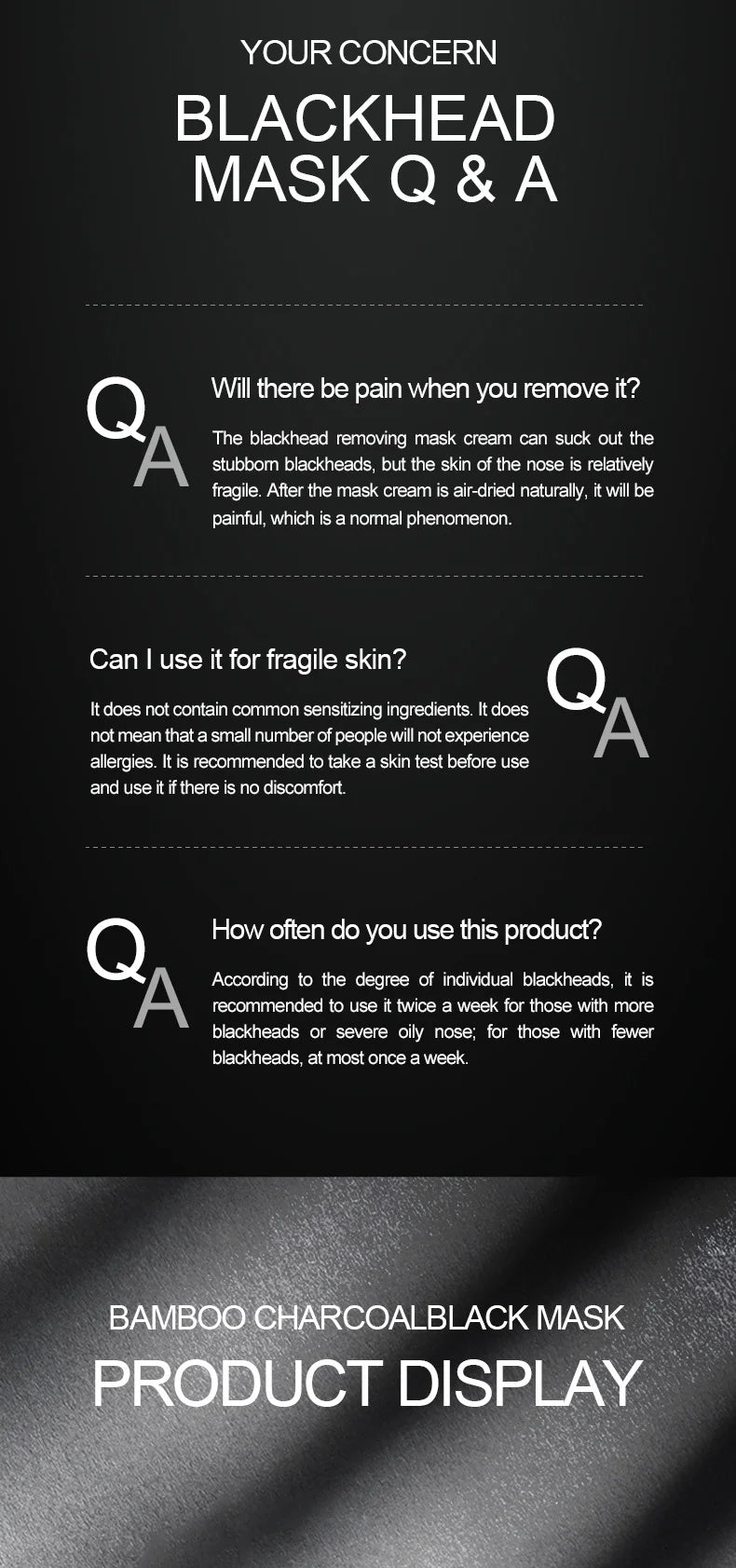 LANBENA Remove Blackhead Mask Shrinking Pore Deep Cleaning Mask Improve Rough Skin Acne Treatment Skin Brighteing Care Beauty