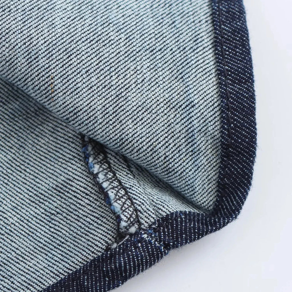 Denim Dress Women's Spring Summer Casual Long Dresses For Women 2026 New Fashion Ruched Short Sleeve Streetwear Midi Dress