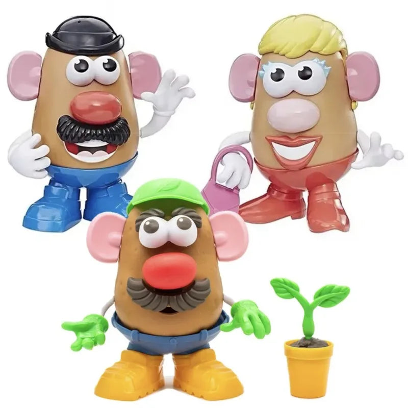 Hasbro Playskool Friends Mr Mrs Potato Head Action Figure with Plants Assembled Toy Story Doll Children Gift Ornaments