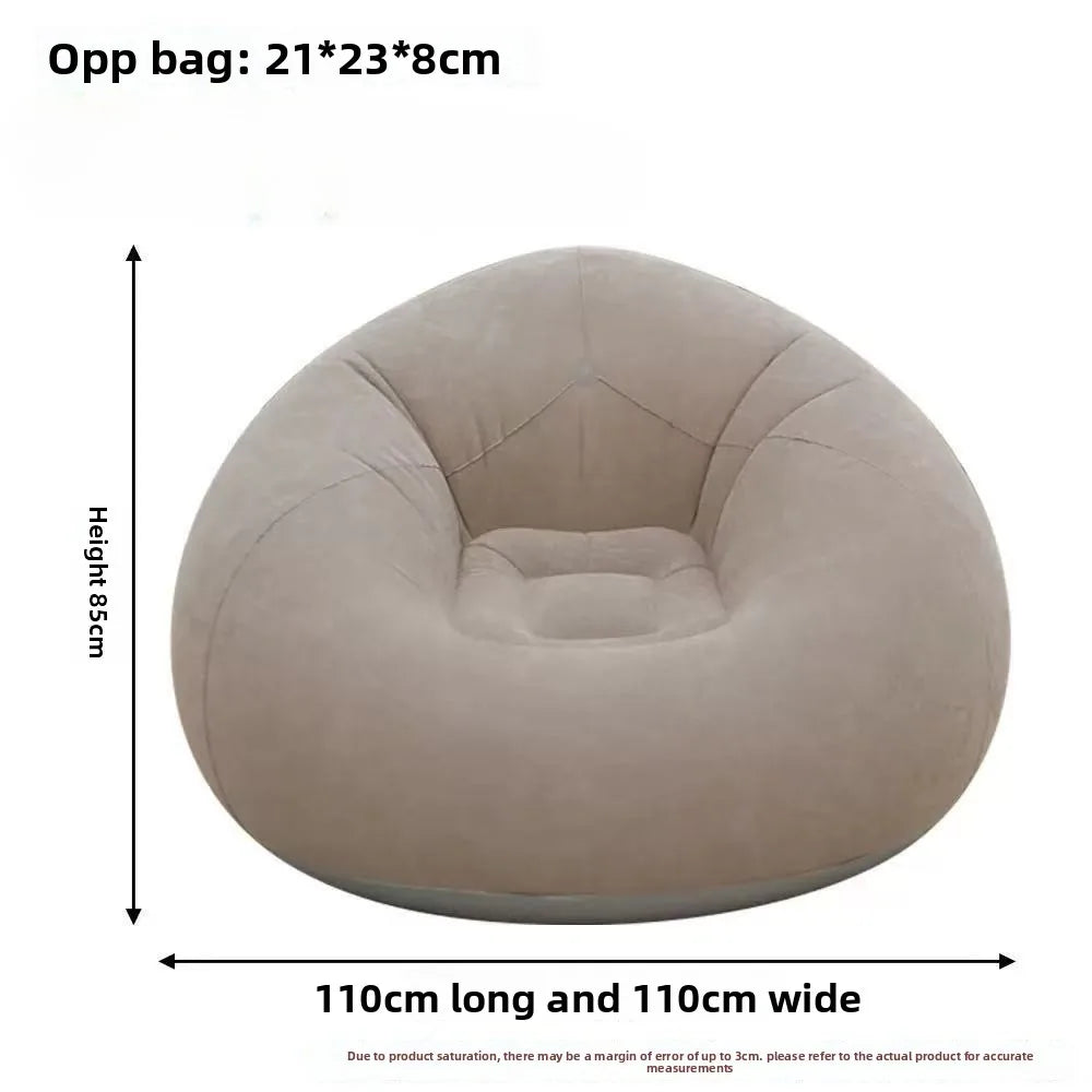 Large Lazy Inflatable Sofa Chairs PVC Lounger Seat Bean Bag Sofas Pouf Puff Couch Tatami Living Room Supply