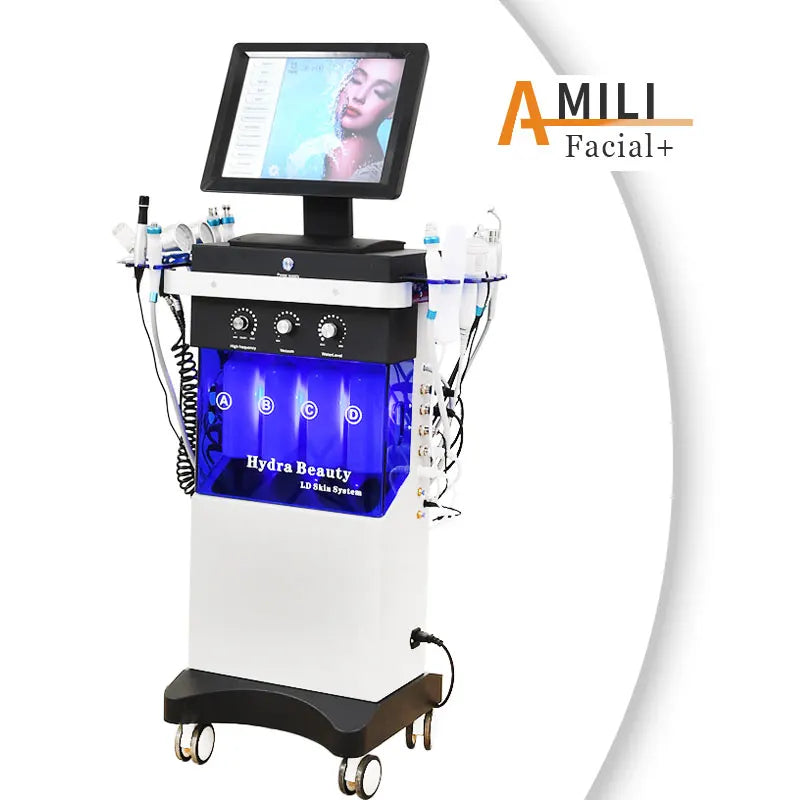 14 In 1 hydro facial  Machine Skin Peeling hydra beauty facial Hydradermabrasion Korea Aqua Peel Machine beautiful equipment