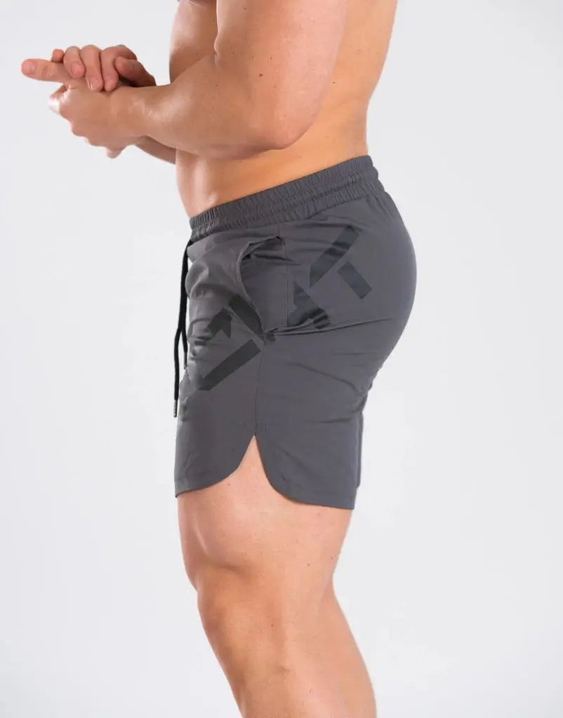 Men's Summer Gym Fitness Skinny Casual Shorts Man Sports Muscle Quick Dry Basketball Short Pants Beach Running Jogger Sweatpants