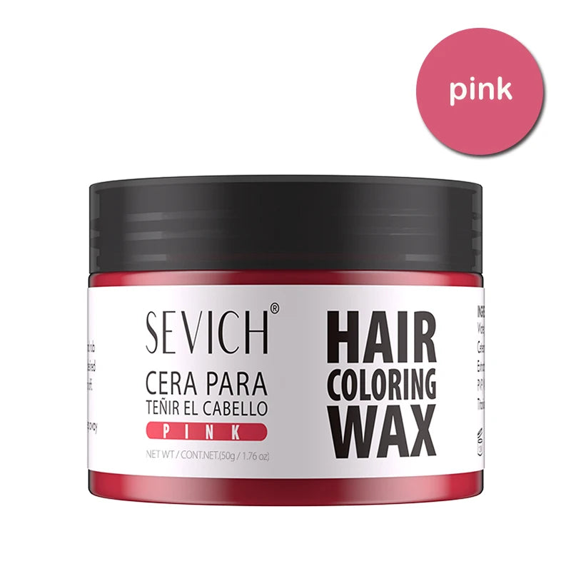 13 Colors One Time Hair Color Wax Easy To Wash Diy Long Lasting Hair Dye Mud Easy To Wash Party Hair Mud Kids Hair Colour Cream