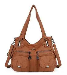 Women Handbags Top-handle Shoulder Bag Large Multifunctional Bag Washable PU 13”x17” Casual Bags Shopper Bags Large