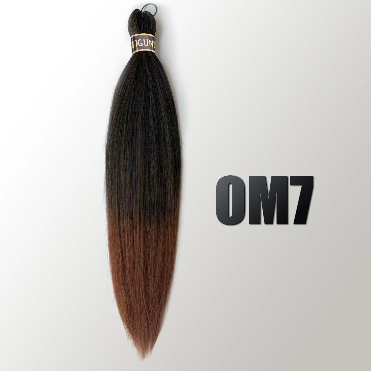 EZ Pre-stretched Braiding Hair Ombre Professional Easy Crochet Braid Hair 26 Inch 90g Hot Water Setting Synthetic Crochet Hair