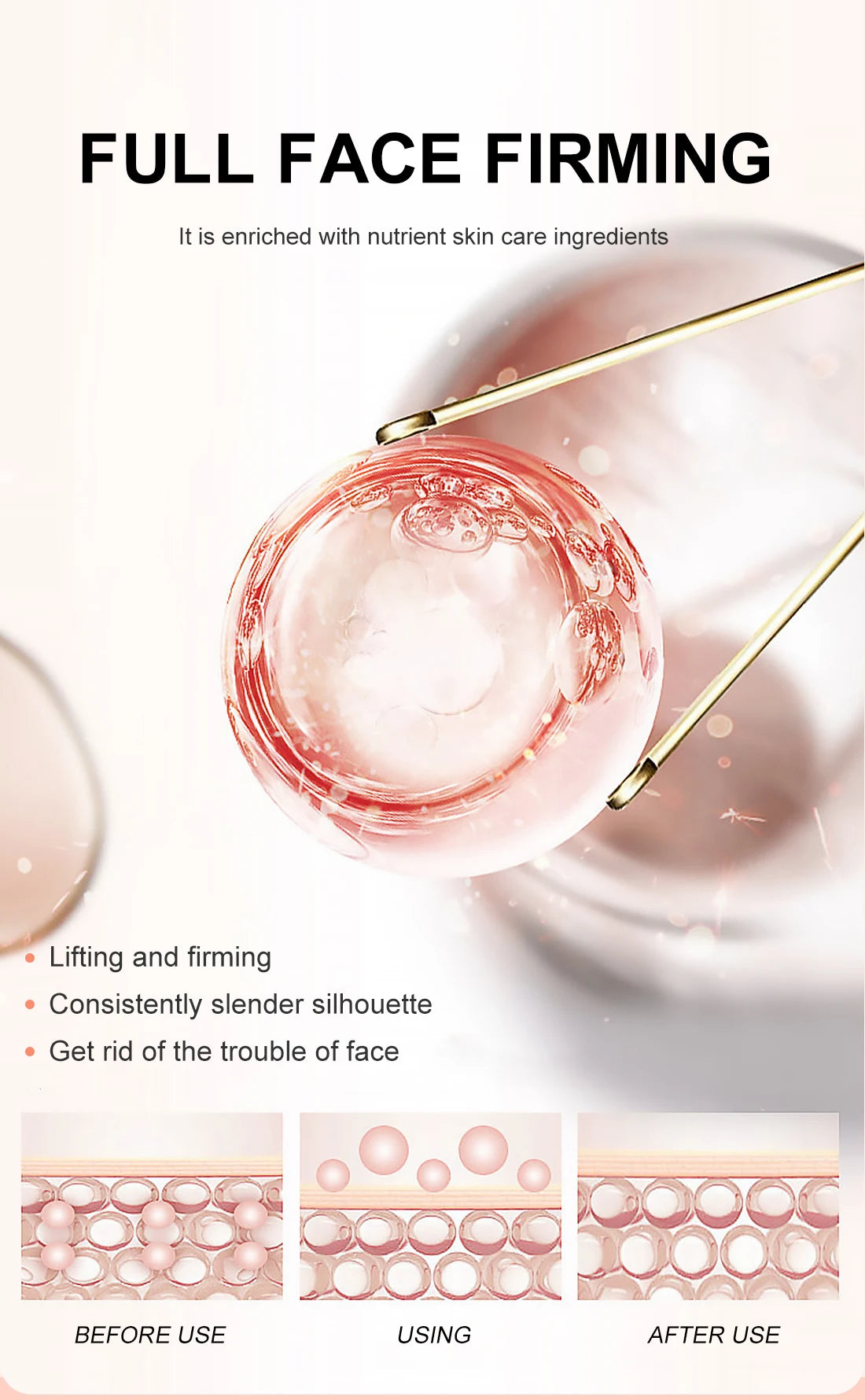 Face-lift Cream Anti-Aging Slimming Face Lifting Firming Massage Cream Anti-Wrinkle Moisturizing Beauty Skin Care Facial Cream