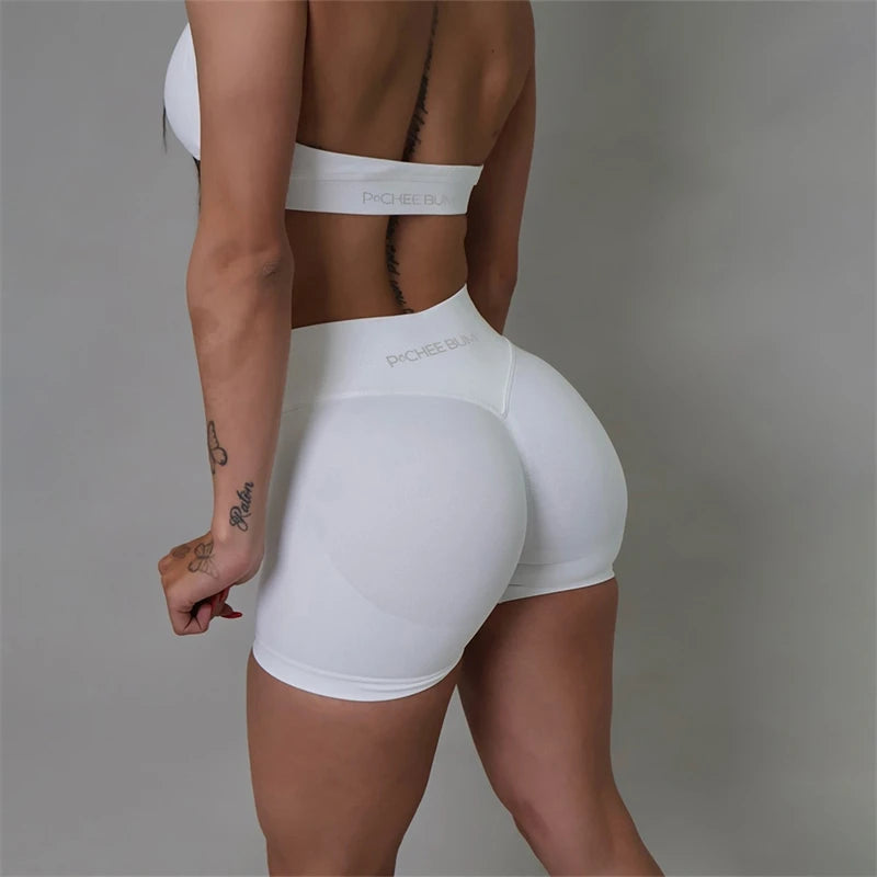PeachFit™ Bum-Shaping Yoga Shorts — High-Stretch, Breathable Booty-Lift Fitness Shorts for Women