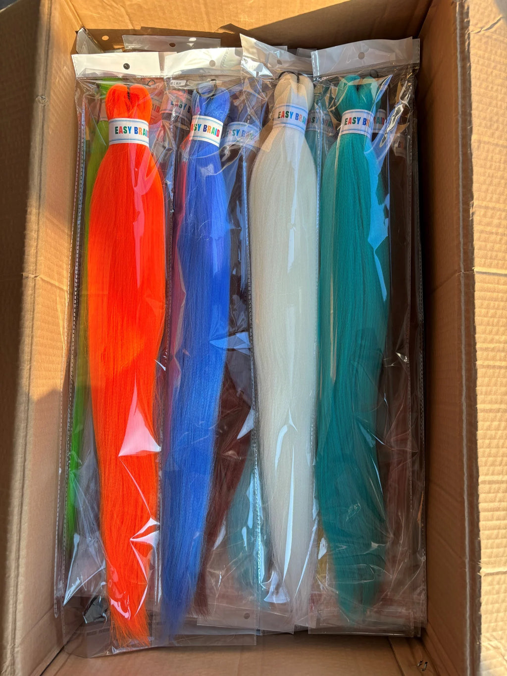 Wigundle Pre-Stretched Braiding Hair — EZ Crochet Yaki Straight (Flame-Retardant Kanekalon)