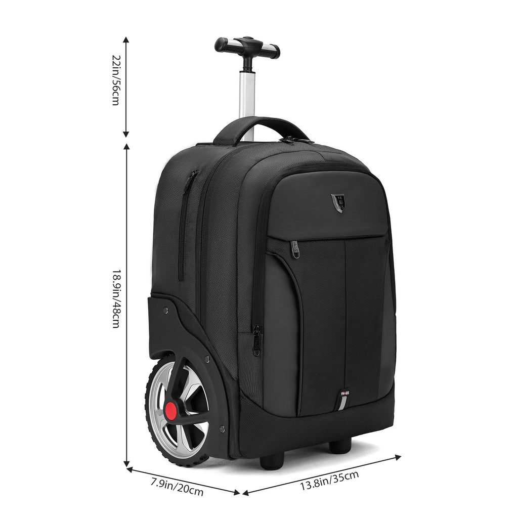 20 inch Rolling Luggage Backpack With Wheels Travel Suitcases Large Capacity Trolley Bags Multifinonal Laptop Carry on Backpack