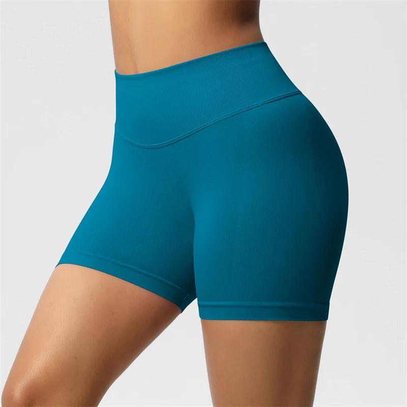 PeachFit™ Bum-Shaping Yoga Shorts — High-Stretch, Breathable Booty-Lift Fitness Shorts for Women