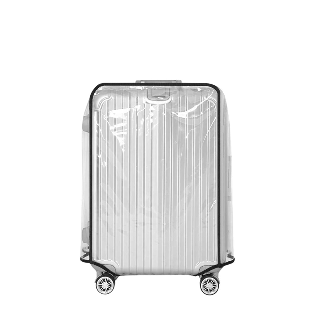 18-30inch Luggage Cover PVC Travel Luggage Protector Waterproof Suitcase Cover Protectors Scratch-resistant for Wheeled Suitcase