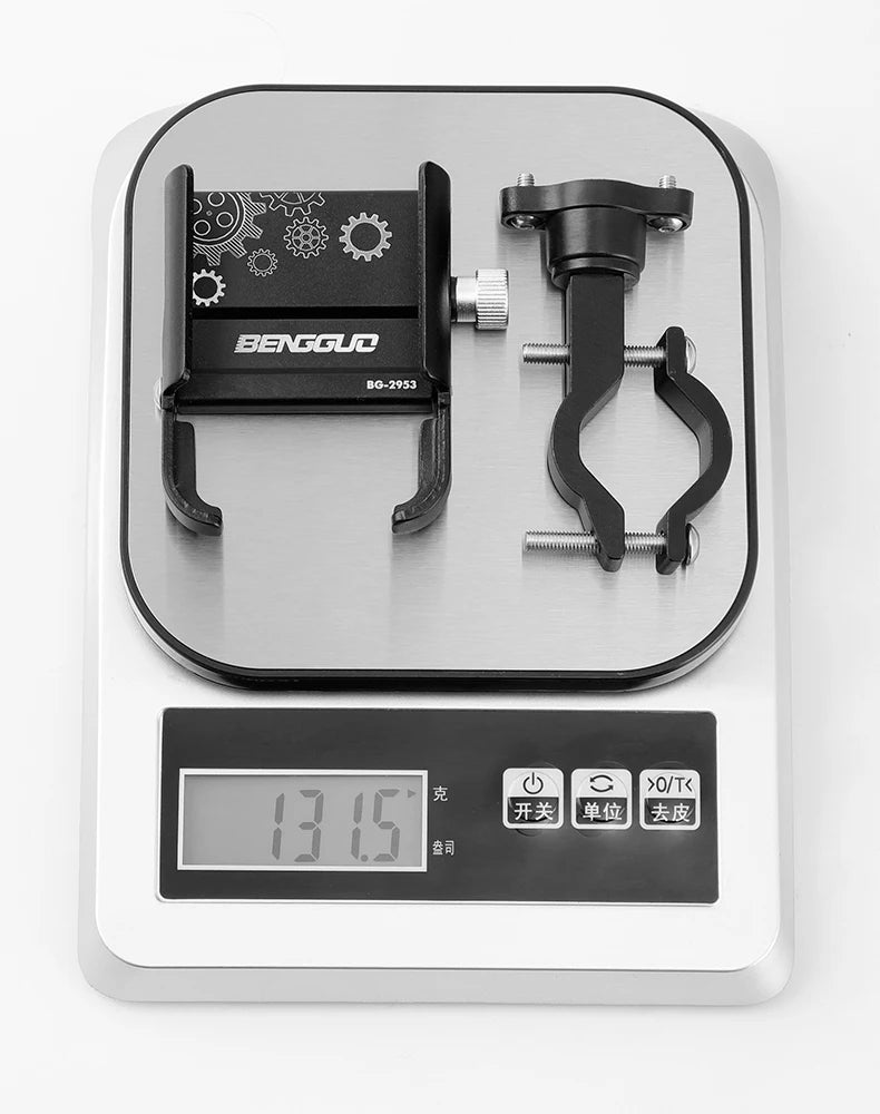 iBudim Bike Phone Holder 360 Rotation Bicycle Phone Holder for 4.7-7.0 inch Devices Motorcycle Handlebar Mobile Phone Stand