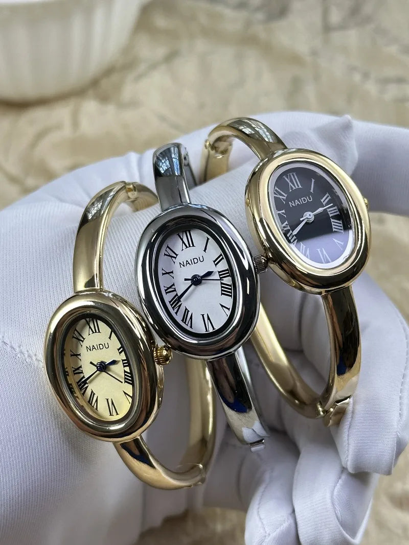 Famous Brand Bracelet Watch Stainless Steel Strap Gold Watch Fashion Small Dial Ladies Girl Gift Wristwatches Relojes Para Mujer