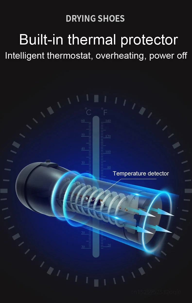 110V/220V Electric Clothes Dryer Laundry Multifunction Quickly Drying Clothes Shoes Warm air Clothes Dryer Heater Drying Machine