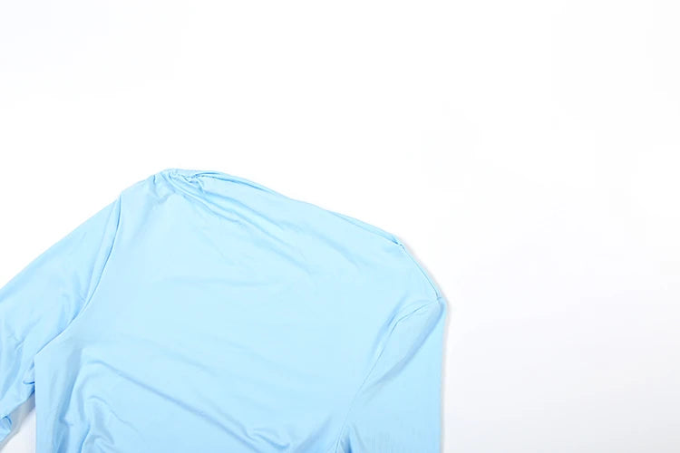 Weird Puss Ruched Elegant Maxi Dress Women Daily Casual Fashion Skinny Full Sleeve Solid Gown Midnight Prom Party Long Bodycon