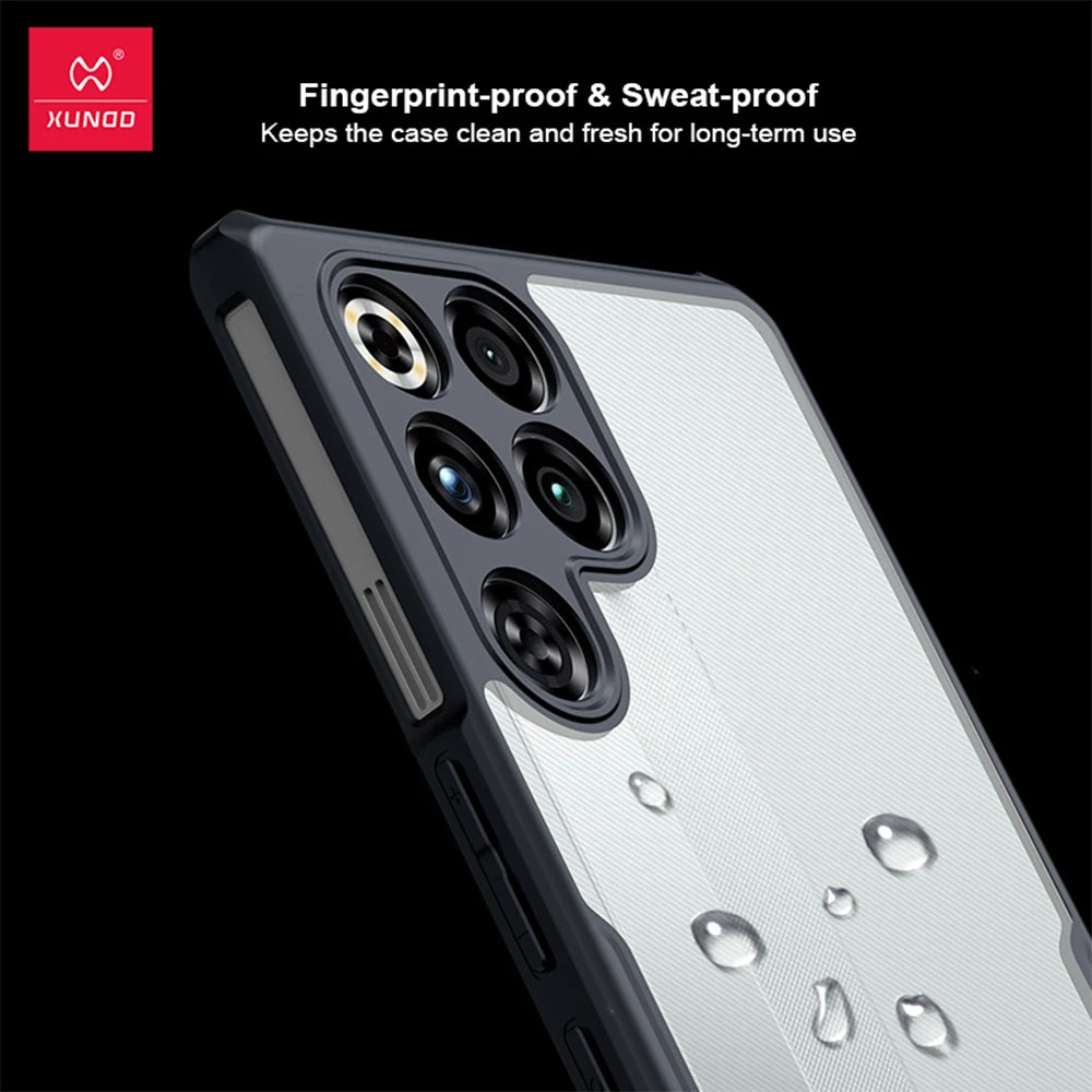 Xundd For Nubia Red Magic 11 Pro RedMagic 11 Pro Plus Case,Airbag Shockproof Shell,Camera Protection,Back Stripe Clear Cover