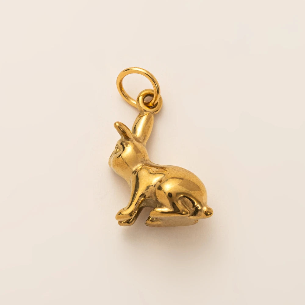 18K Gold-Plated Animal Series Charms | Stainless Steel DIY Pendants for Jewelry Making