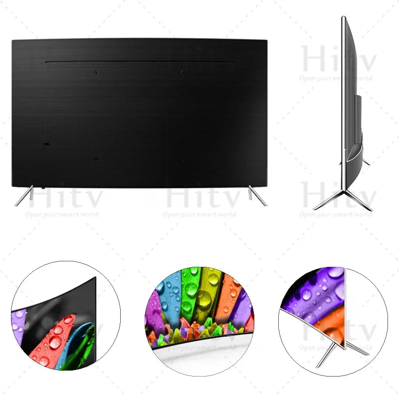 Wholesale 65 Inch LED Curved Smart Tv Android 4K Ultra HD Televisions