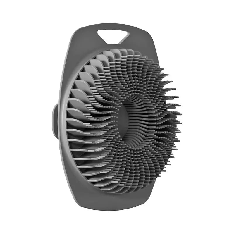 1/5pc Soft Silicone Exfoliating Brush Cleanser Manual Body Cleansing Care Scrubber Shower Gentle Massage Bath For Men