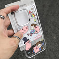 Cute Gravitys F-Falls Phone Case For iPhone 17 16e 16 15 14 13 12 11 mini Pro Max X XR XSMAX 8 7 Air Plus Transparent Soft Cover