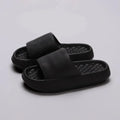 4cm Super Soft EVA Sole Non-slip Soft Cloud Slippers Women Comfy Eva Thick Platform Slides Woman Couple Bathroom Home Flip Flops