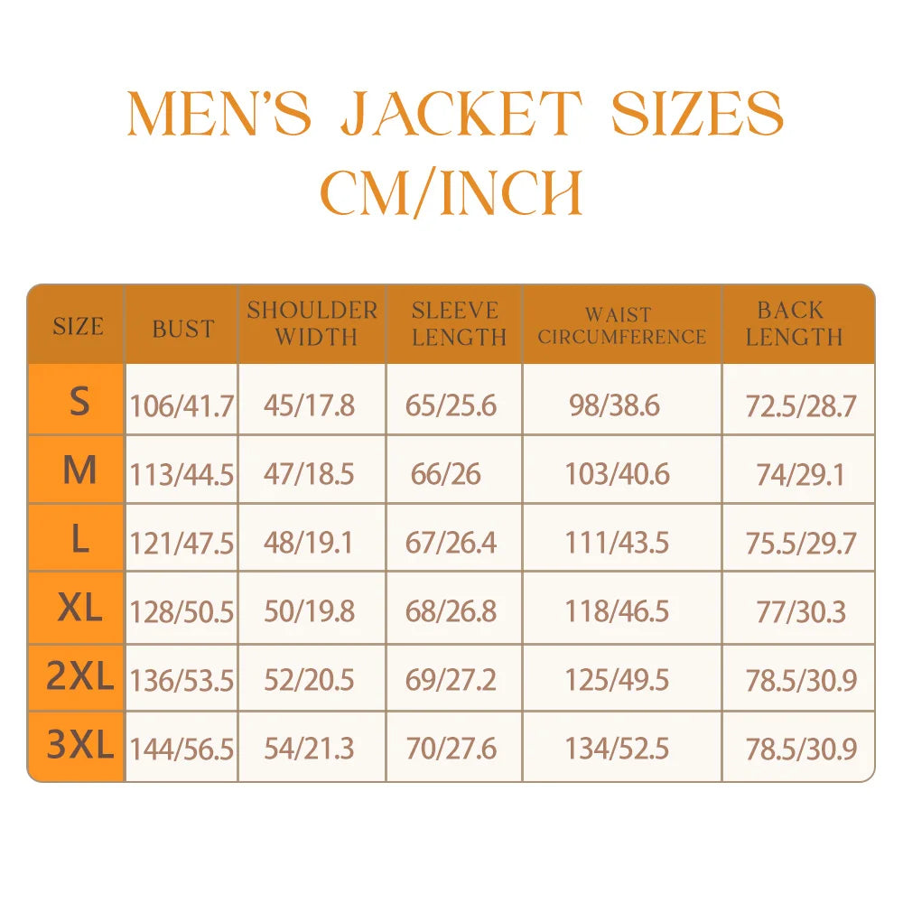 Men’s Corduroy Jacket — Single-Breasted Casual Coat (Spring/Autumn)