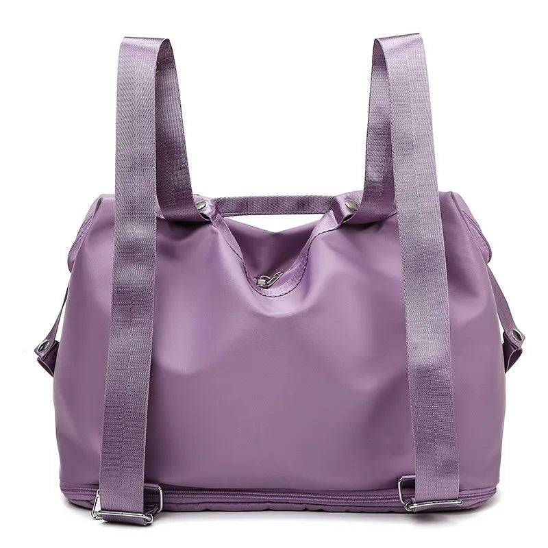 Large Capacity Expanding Double back Travel Bags Luggage Organizer Bag Handbag Waterproof Foldable Travel Clothes Storage Bag